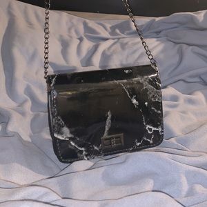 Small marble handbag
